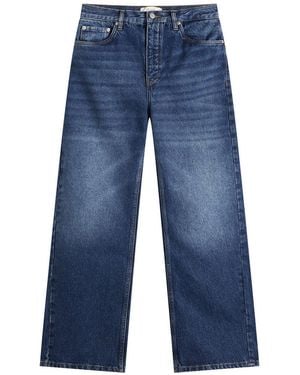 Studio Nicholson Denjo Wide Leg Jeans - Blue