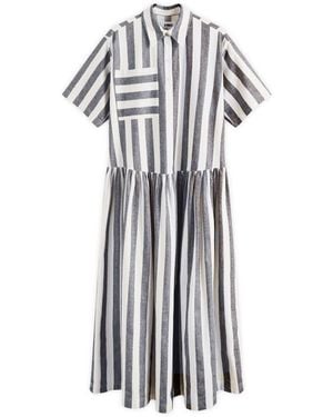 YMC You Must Create Parklife Maxi Dress - White