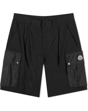 Moncler Cargo Shorts - Black