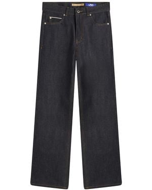 FRIZMWORKS Og Regular Fit Selvedge Denim Jeans - Blue