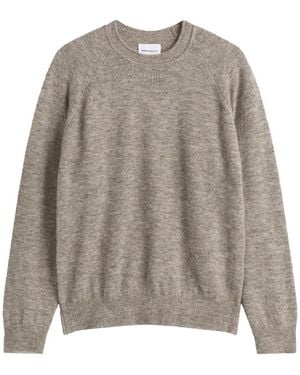 Norse Projects Skogafoss Baby Alpaca Jumper - Grey