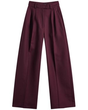 Anine Bing Lou Trousers - Red