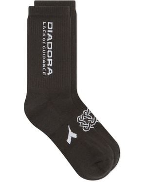 Diadora X Lack Of Guidance Socks - Black