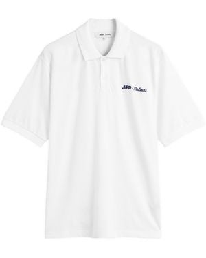 Palmes X Atp Pique Polo Shirt - White