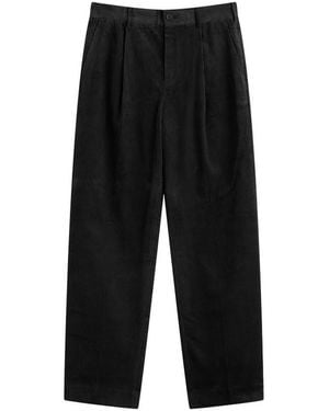 Wax London Aubyn Corduroy Trousers - Black