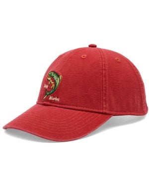 Forét Catch Washed Cap - Red