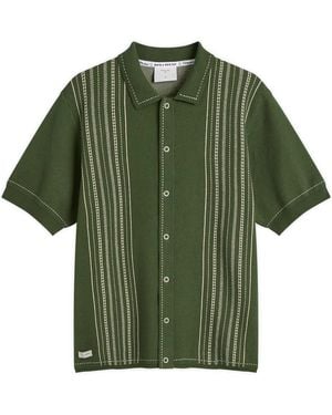 Percival Accolades Knitted Shirt - Green