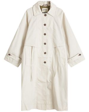 Damson Madder Camille Trench Coat - Natural