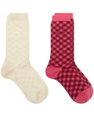 adidas X Wales Bonner Check Socks - Green