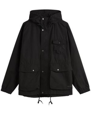 Snow Peak Light Dobby Cloth Parka Jacket - Black