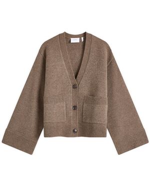 Axel Arigato Memory Relaxed Cardigan - Brown