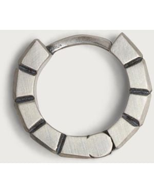 Serge Denimes Box Earring - Metallic