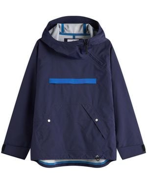 Stone Island Marina 3L Performance Pertex Popover Jacket - Blue