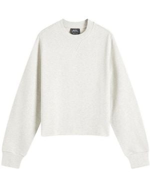 A.P.C. Label F Sweatshirt - White