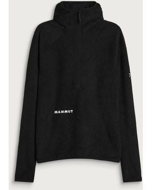 Mammut Eiger Free Air Half Zip Polartec Hoodie - Black
