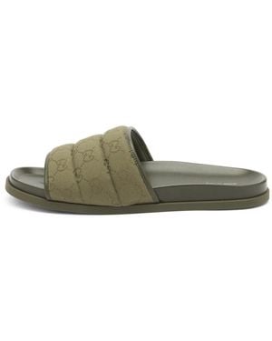 Gucci Rhein Open Slide - Green