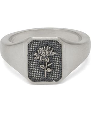 Serge Denimes Chrysanth Ring - Grey