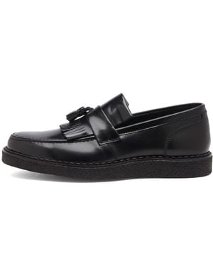 Fred Perry X George Cox Tassel Loafer - Black