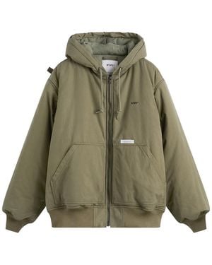 WTAPS Puff Doom Hooded Jacket - Green