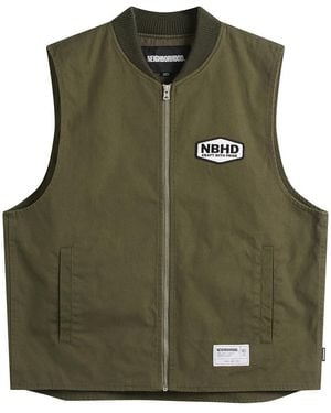 Neighborhood Zip Work Vest - Green