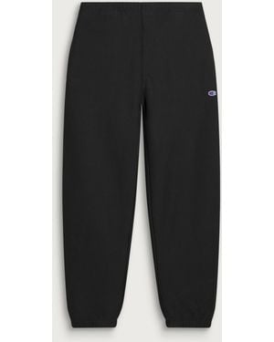 Champion Reverse Weave Cuffed Sweat Trousers - Black