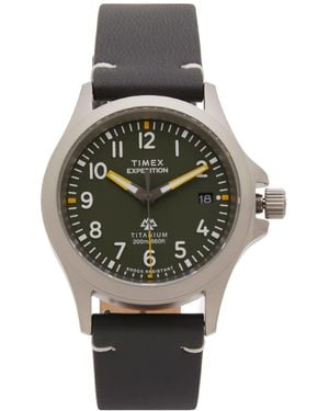 Timex Expedition Titanium Qa 38Mm Watch - Metallic