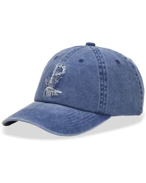 Palmes End. X Racquet 6-Panel Cap - Blue
