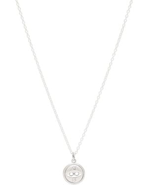 Neighborhood Button Necklace - Metallic