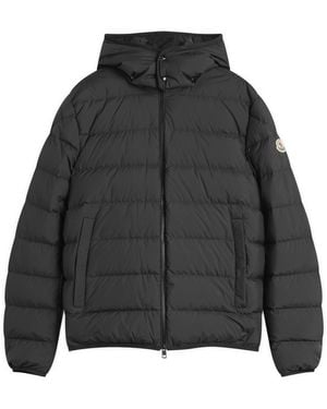 Moncler Montbrocq Jacket Tape Logo Seam - Black
