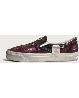 Vans Lx Classic Slip-On 98 Harris Tweed Sneaker - Multicolor