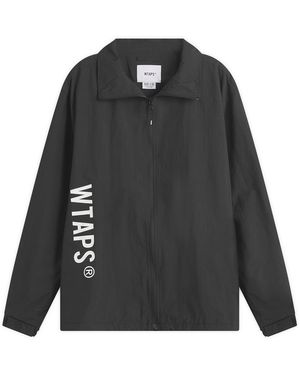 WTAPS Pertex Logo Track Jacket - Black