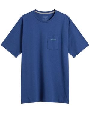 Patagonia Boardshort Logo Pocket Responsibili-Tee - Blue