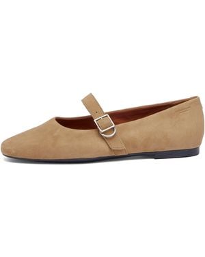 Vagabond Shoemakers Jolin Strap Ballet Shoe - Brown