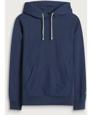 Champion Reverse Weave Relaxed Hoodie - Blue