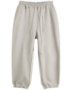 MASTERMIND WORLD Cut-Off Sweat Trousers - Grey