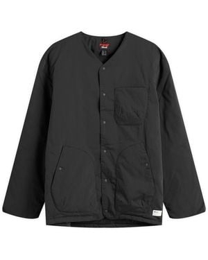 NANGA Hinoc Ripstop Inner Down Cardigan - Black