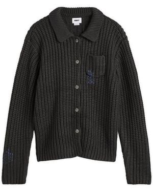 Obey Julian Button Down Jumper - Black