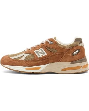 New Balance 991V2 Sneaker - Brown