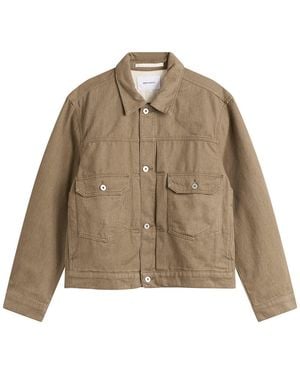 Norse Projects Storadal Twill Type Ii Jacket - Brown