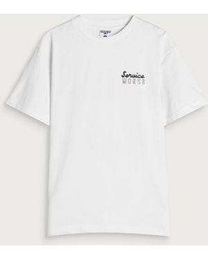 Service Works Eating Adventures T-Shirt - White
