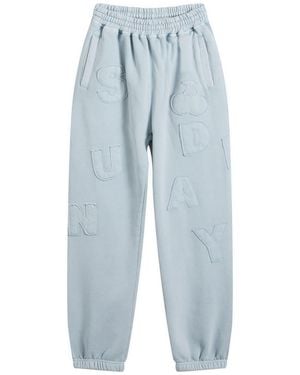 SUNDAYFRUITMARKET Sunday Patch Sweatpant - Blue
