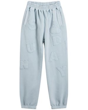 SUNDAYFRUITMARKET Sunday Patch Sweatpant - Blue