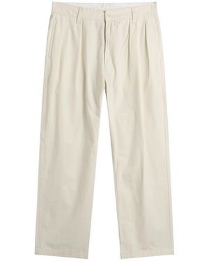 Service Works Twill Part Timer Trousers - Natural