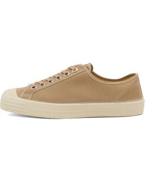 Novesta Star Master Contrast Stitch Sneakers - Natural