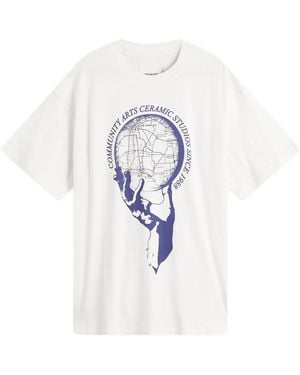 Honor The Gift Honour Ceramic Studio T-Shirt - White