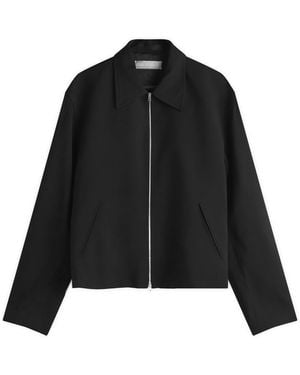 Our Legacy Wool Mini Zip Jacket - Black