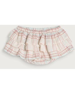 GIMAGUAS Jardin Checks Shorts - Pink