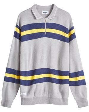 Butter Goods Polo Knit Jumper - Blue