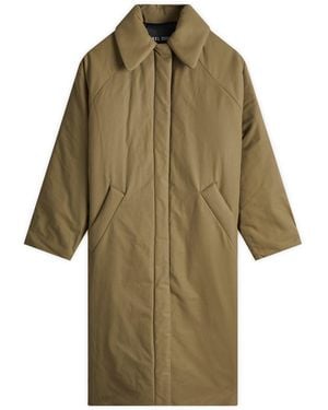 Kassl Kassl Original Below Padded Trench Coat Parka Jacket - Green