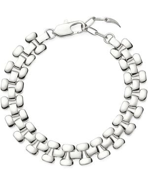 Missoma Timepiece Wide Chain Bracelet - Metallic